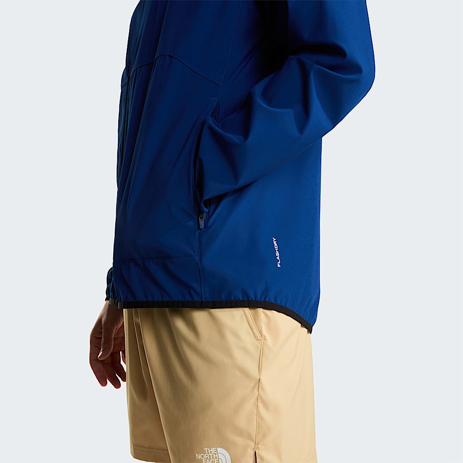 Mens 247 Woven Hooded Jacket TNF Estate Blue ALT6