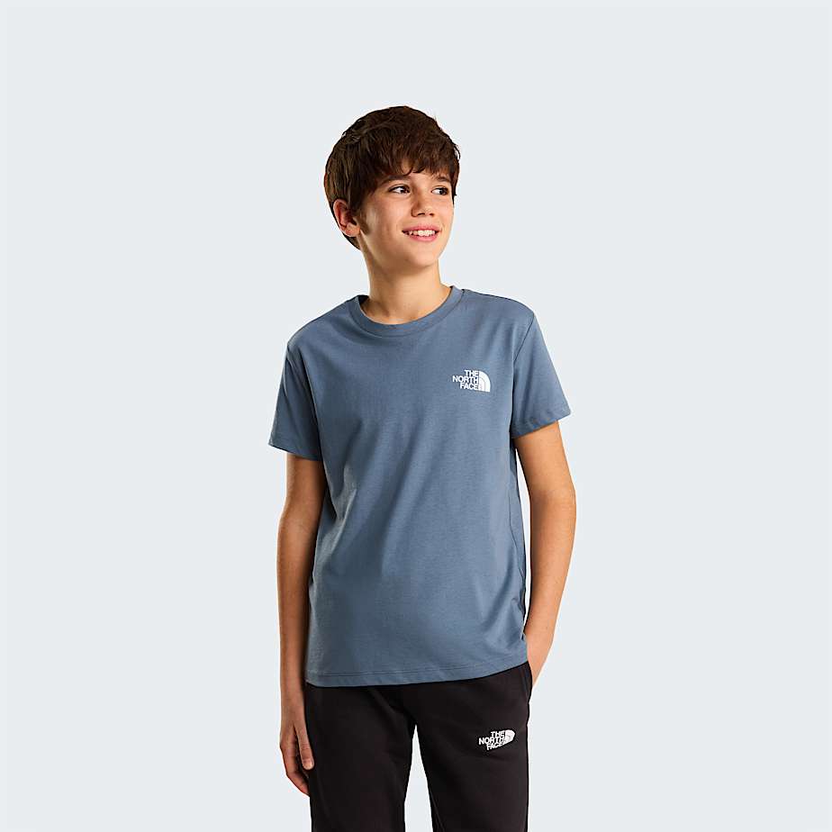 Teens Box NSE TShirt TNF Granite Grey ALT1