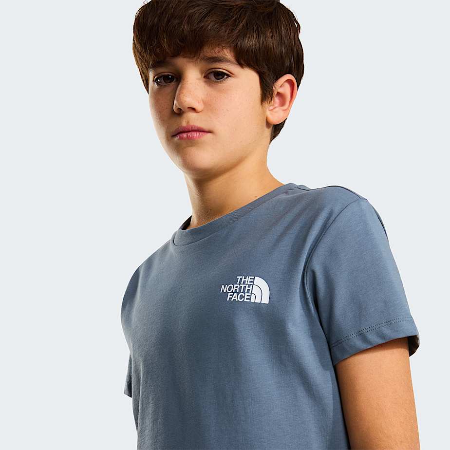 Teens Box NSE TShirt TNF Granite Grey ALT4