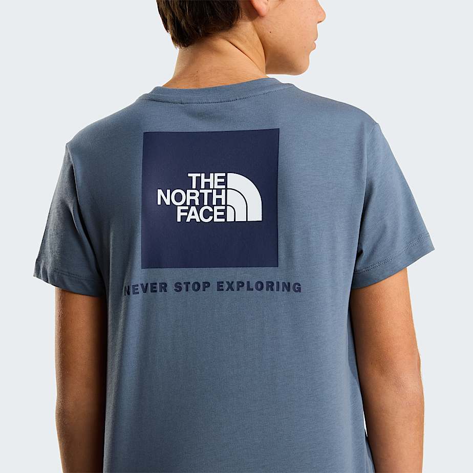 Teens Box NSE TShirt TNF Granite Grey ALT5