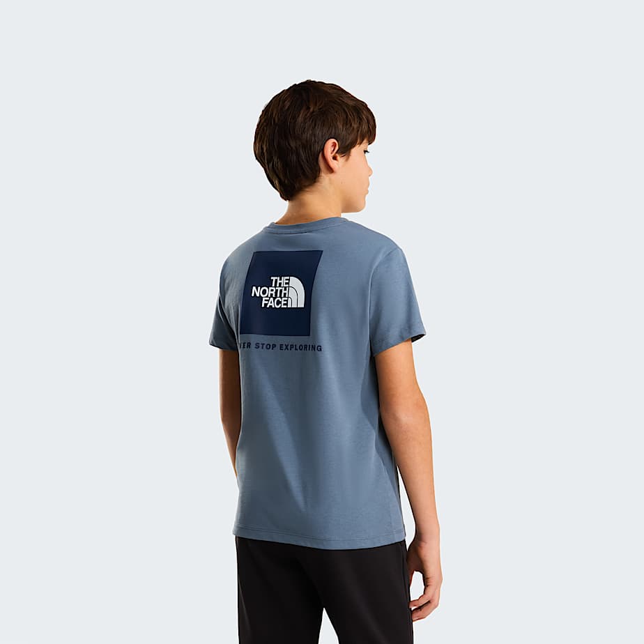 Teens Box NSE TShirt TNF Granite Grey HERO