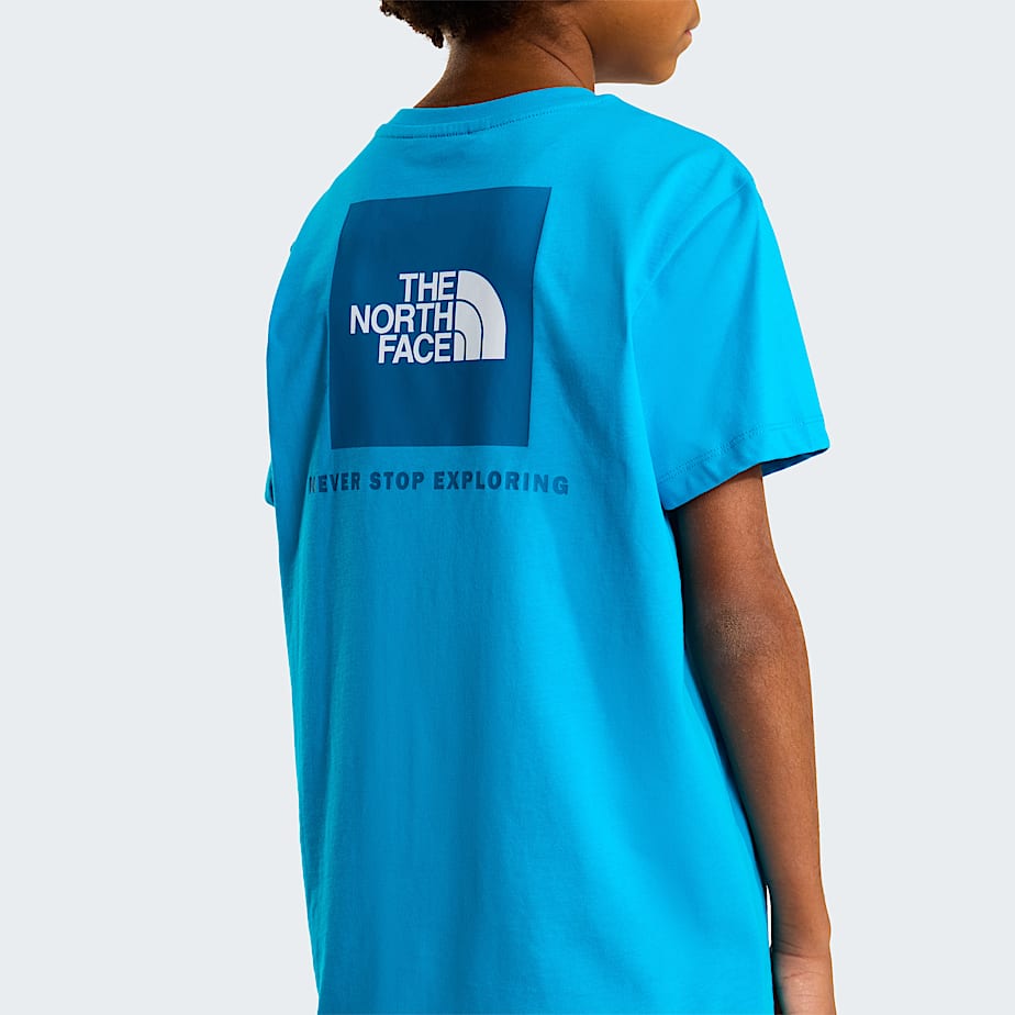 Teens Box NSE TShirt TNF Meridian Blue ALT5