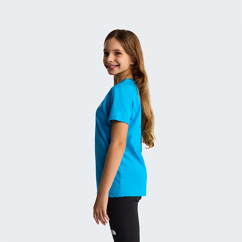 Teens Box NSE TShirt TNF Meridian Blue ALT10