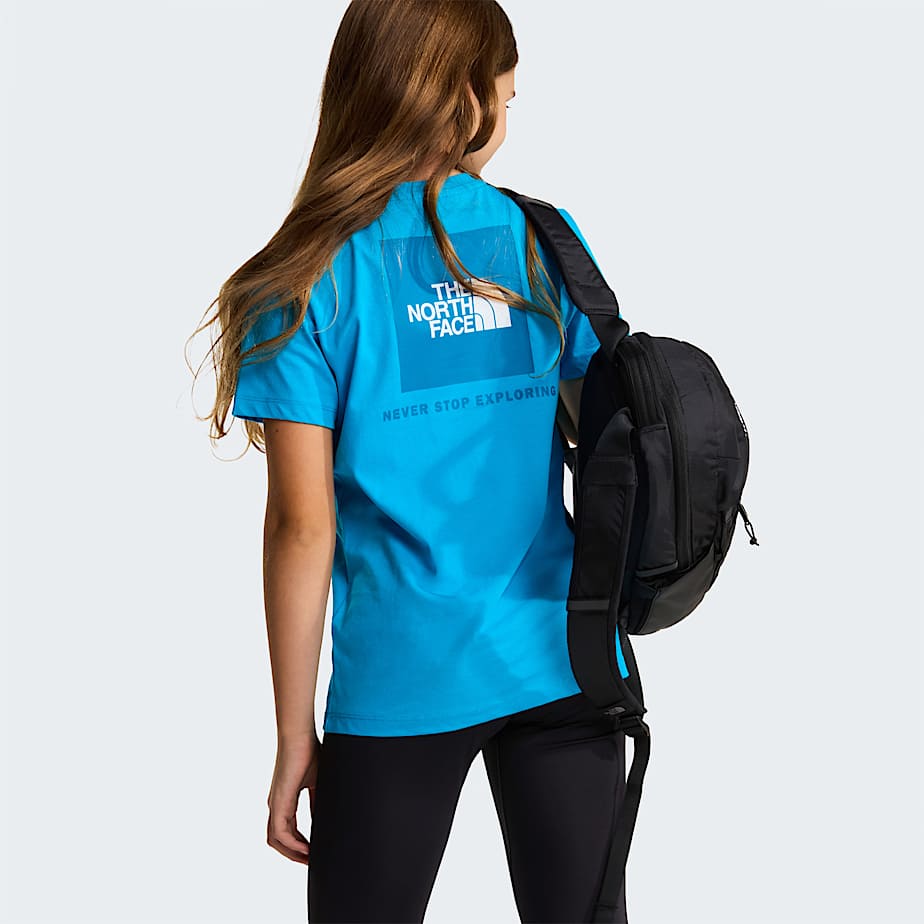 Teens Box NSE TShirt TNF Meridian Blue ALT11