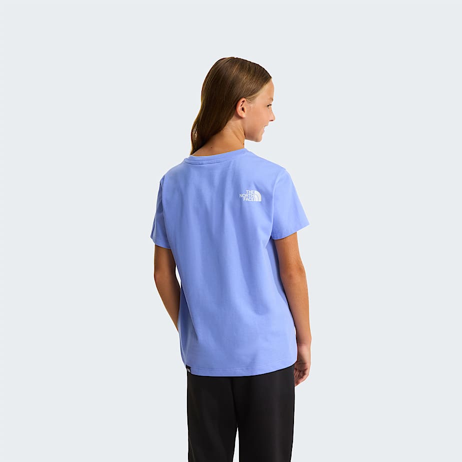 Teens Easy TShirt TNF Periwinkle Glow ALT8