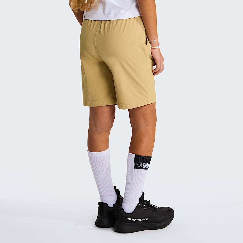 Teens Lightweight Hiking Shorts TNF Khaki Stone ALT10