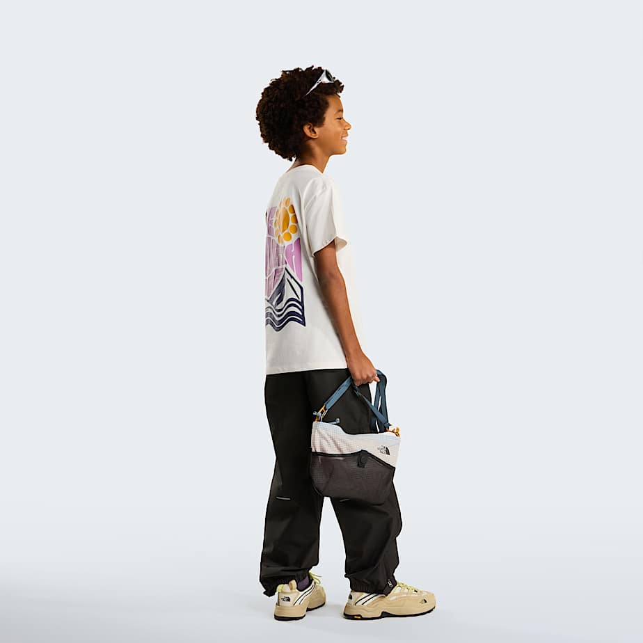 Voyage relaxt geschnittenes TShirt fr Jugendliche TNF White Dune ALT2