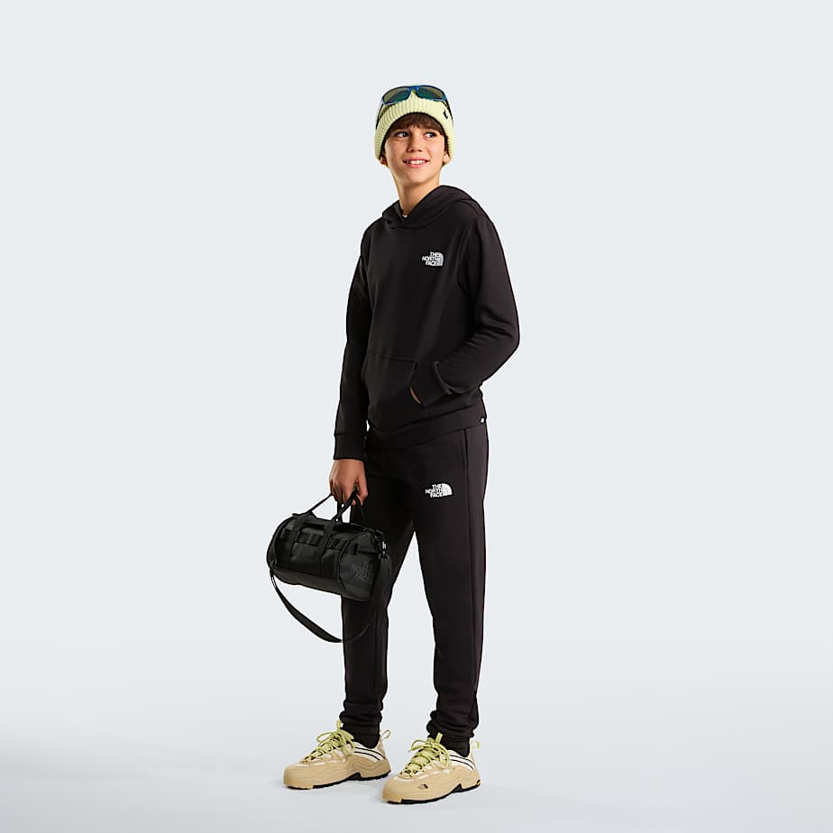 Teens Simple Dome Light Regular Hoodie TNF TNF Black ALT1