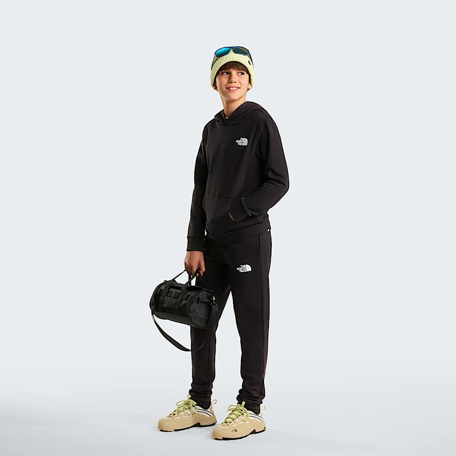 Teens Simple Dome Light Regular Tapered Joggers TNF TNF Black ALT1