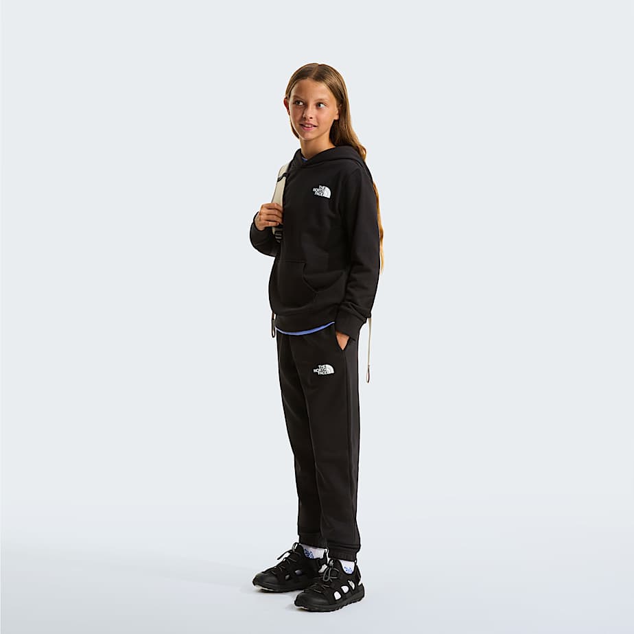 Teens Simple Dome Light Regular Tapered Joggers TNF TNF Black ALT8