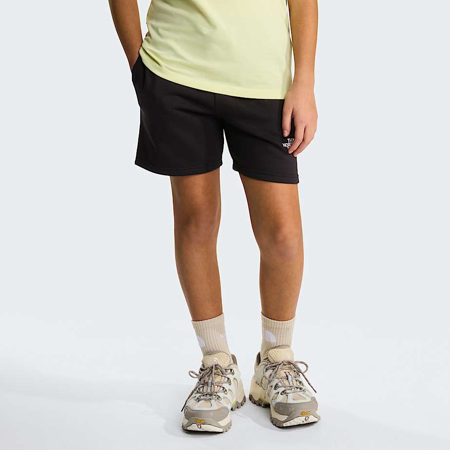 Teens Simple Dome Light Regular Shorts TNF TNF Black ALT6