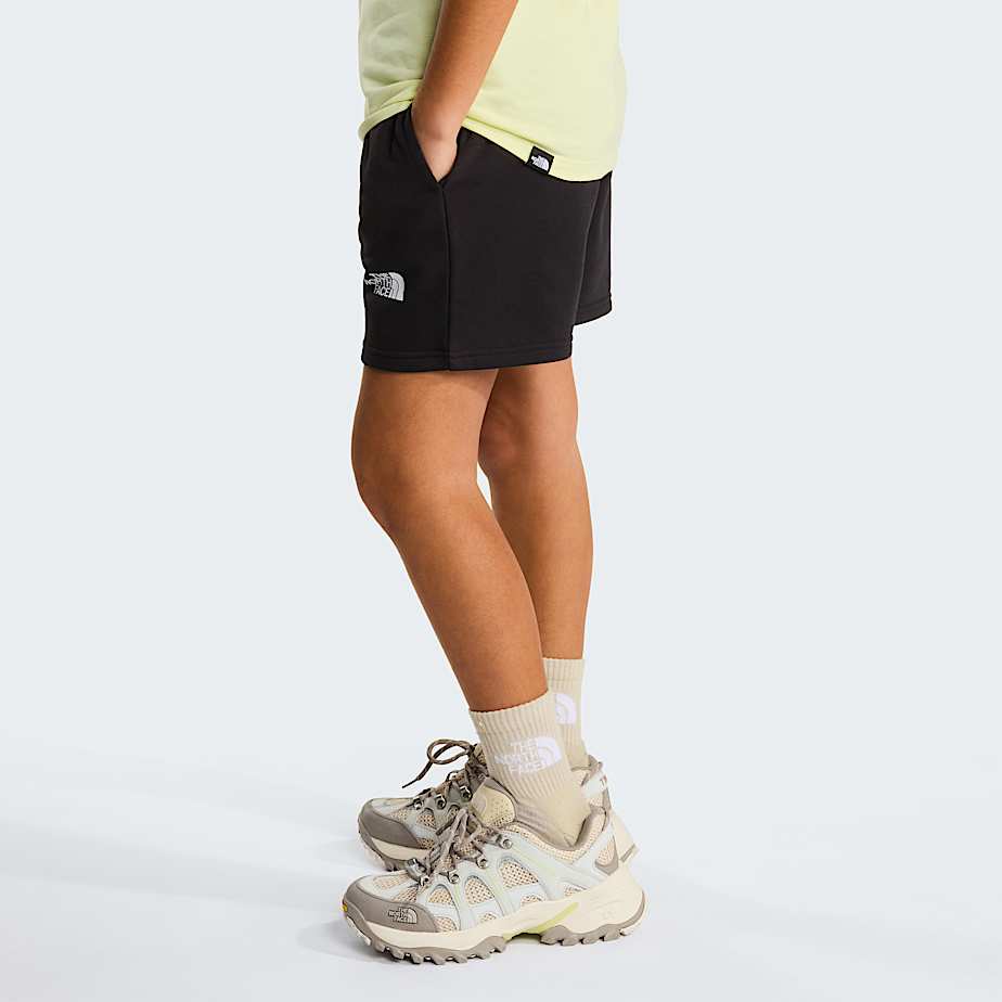 Teens Simple Dome Light Regular Shorts TNF TNF Black ALT8
