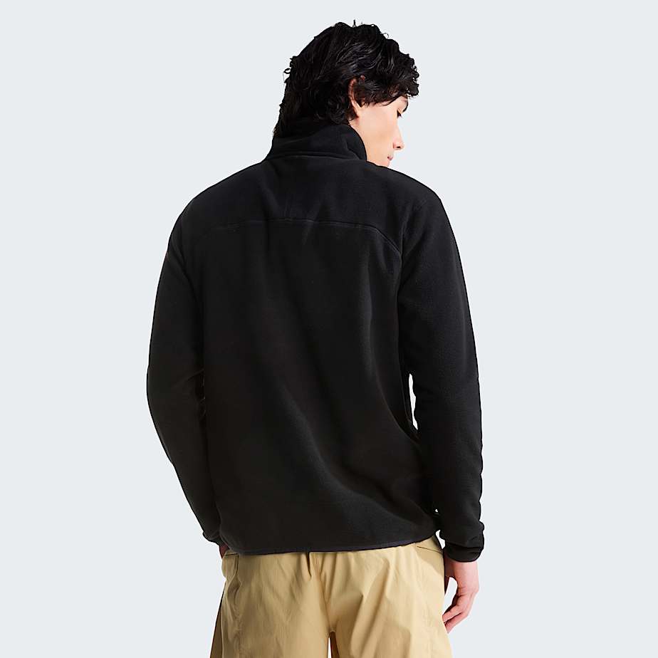 Glacier Fleece mit 14langem RV fr Herren TNF TNF Black ALT3