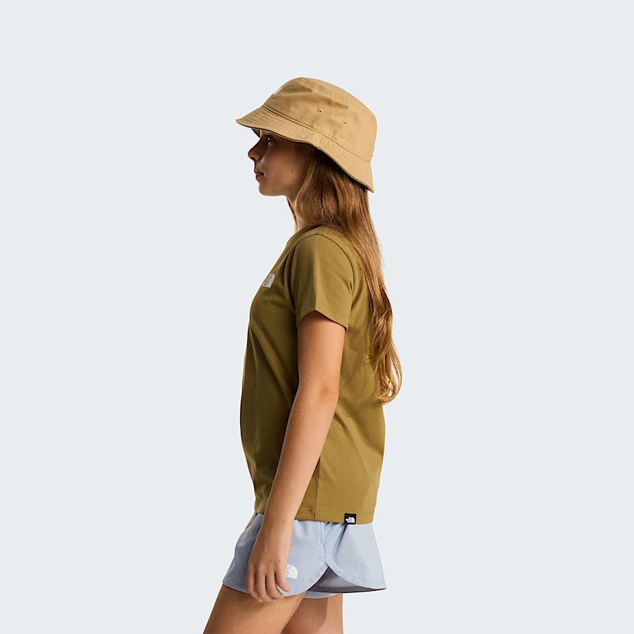 Teens Simple Dome TShirt TNF Cedar ALT8