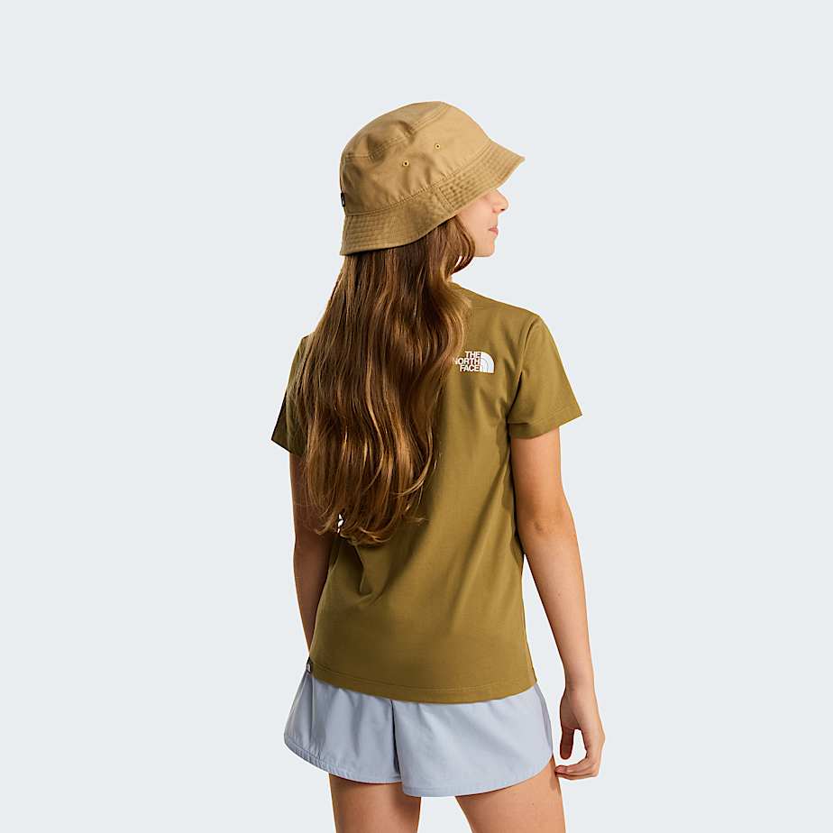 Teens Simple Dome TShirt TNF Cedar ALT9