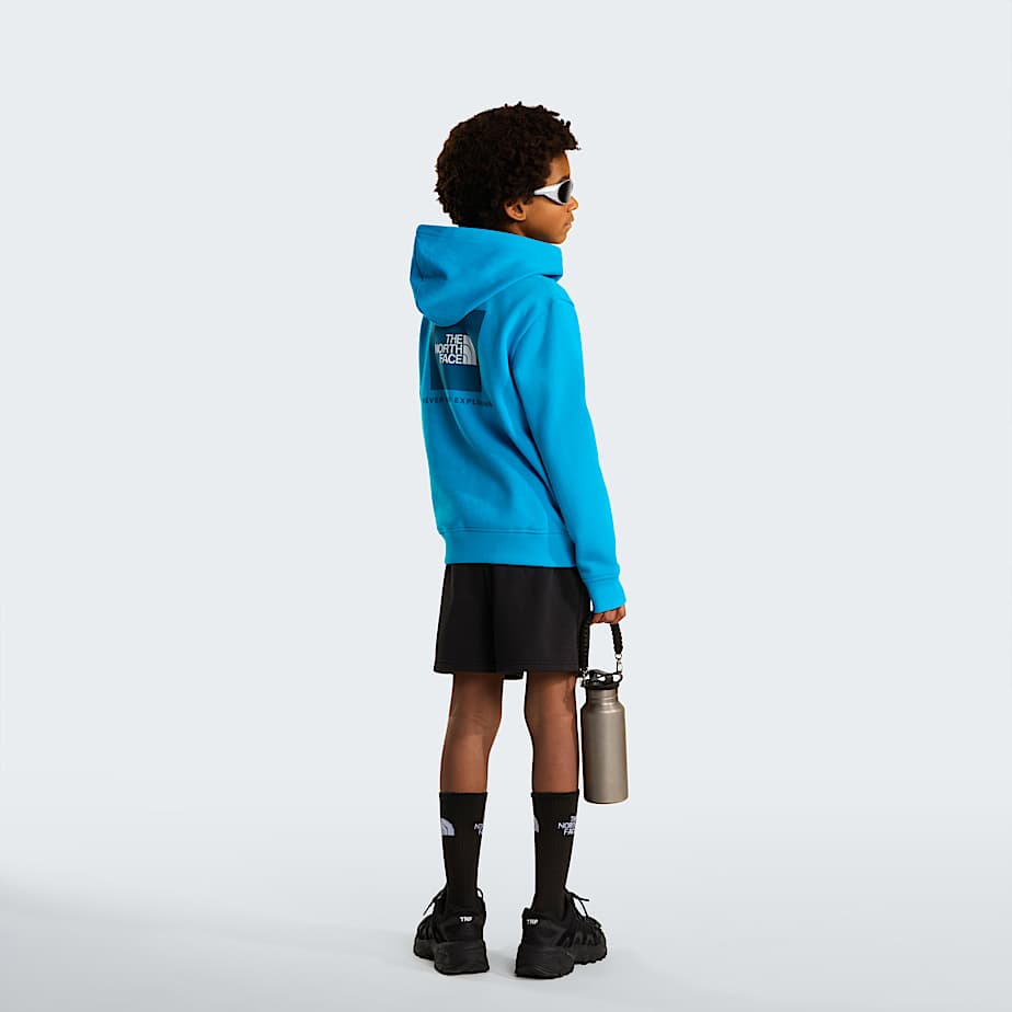 Teens NSE Box Hoodie TNF Meridian Blue ALT2