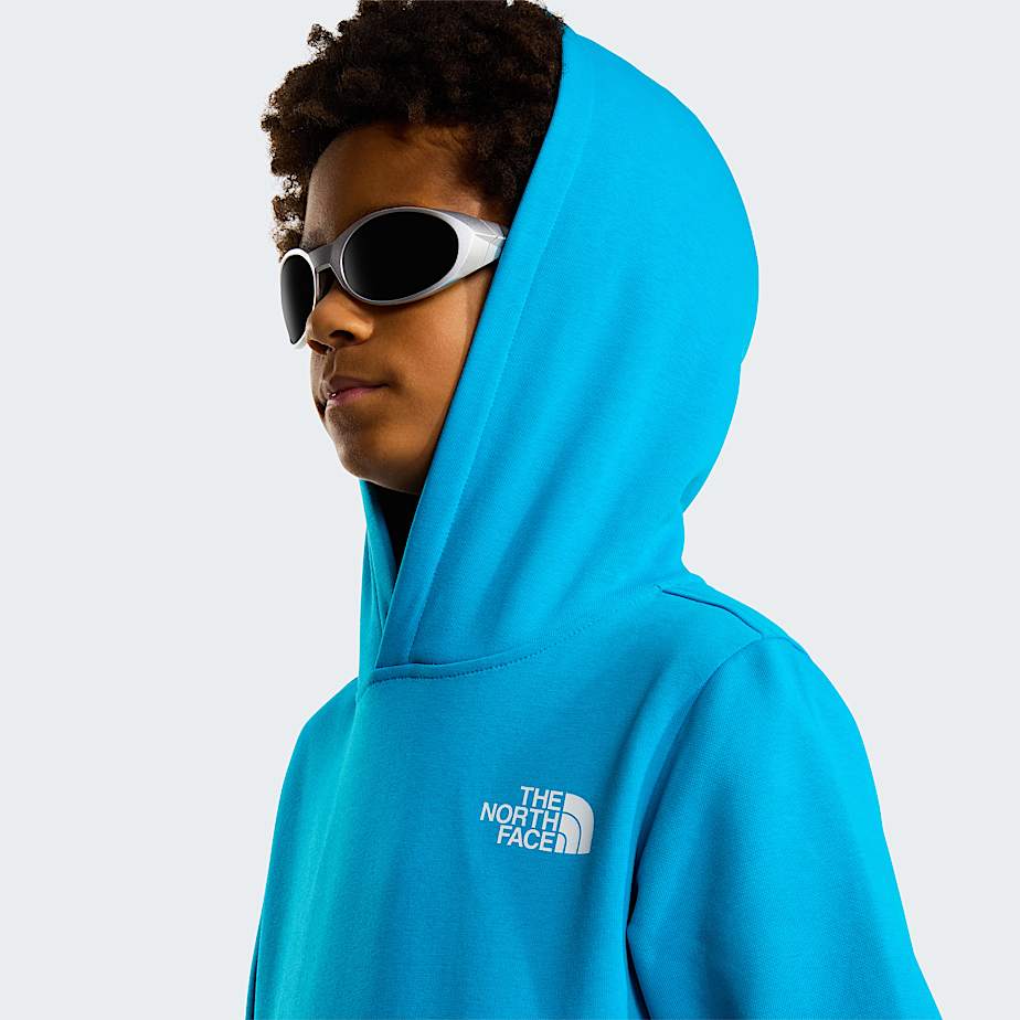 Teens NSE Box Hoodie TNF Meridian Blue ALT4