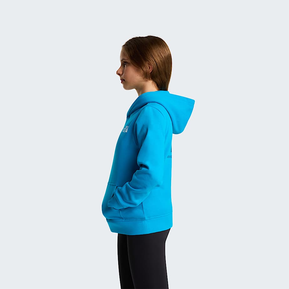 Teens NSE Box Hoodie TNF Meridian Blue ALT11
