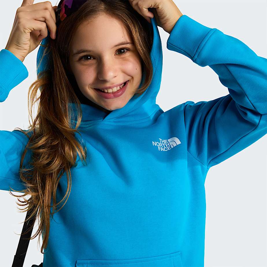 Teens NSE Box Hoodie TNF Meridian Blue ALT12