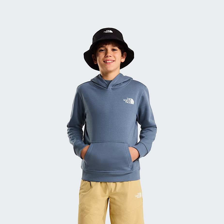 Sweat  capuche NSE Box pour enfant TNF Granite Grey ALT1