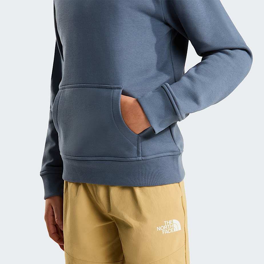 Sweat  capuche NSE Box pour enfant TNF Granite Grey ALT5