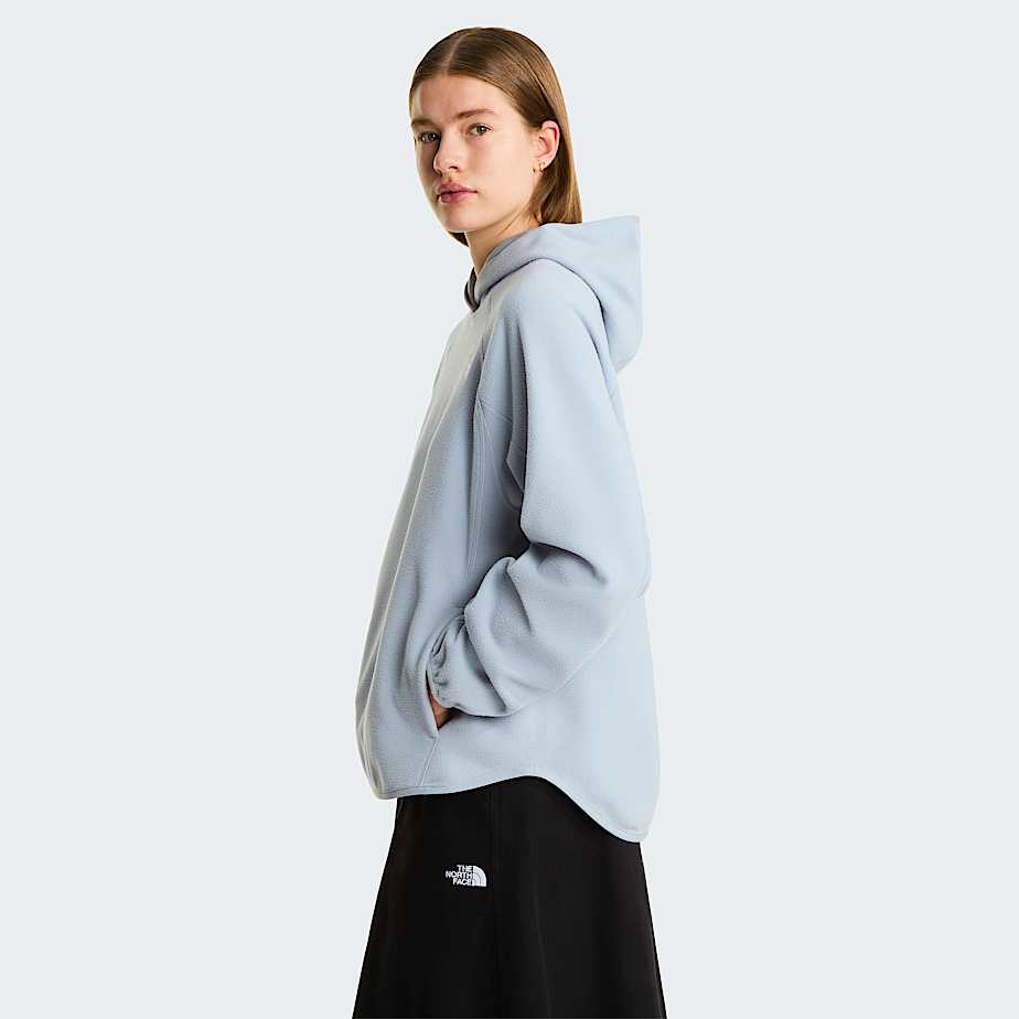 Womens Oxara Hooded Fleece TNF Frost Grey ALT2