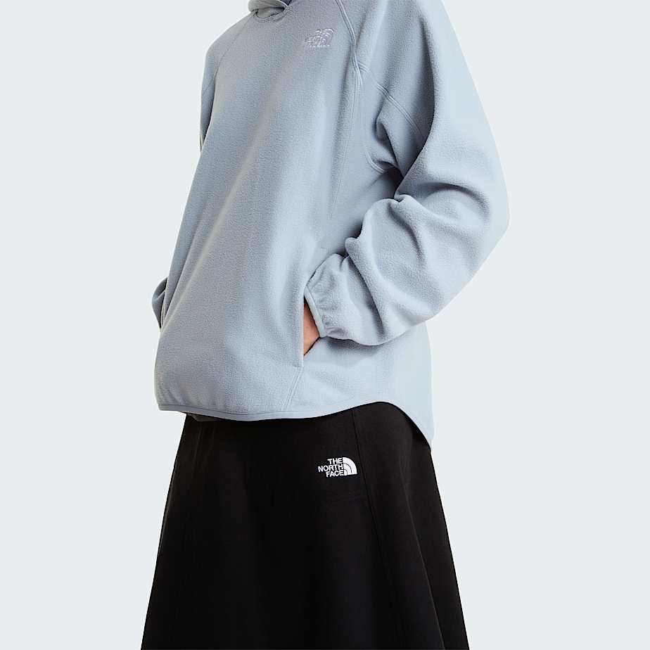 Womens Oxara Hooded Fleece TNF Frost Grey ALT5