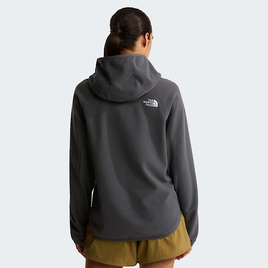 Oxarafleece met capuchon voor dames TNF Anthracite Grey ALT3