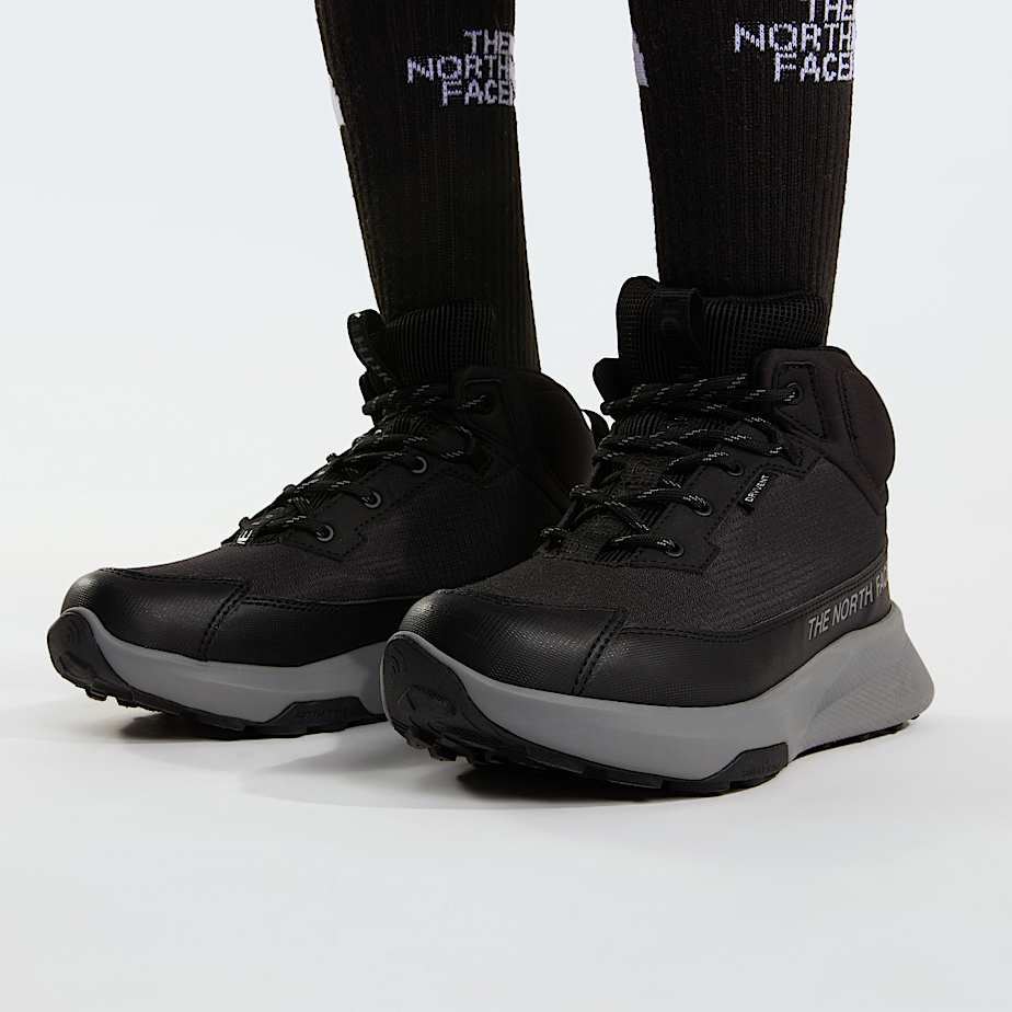Teens Fastpack II Waterproof Hiking Boots TNF TNF BlackConcrete ALT2
