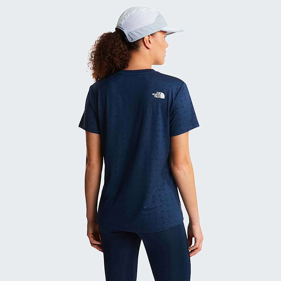 Women's Flex Geo Embossed Regular T-Shirt - 4