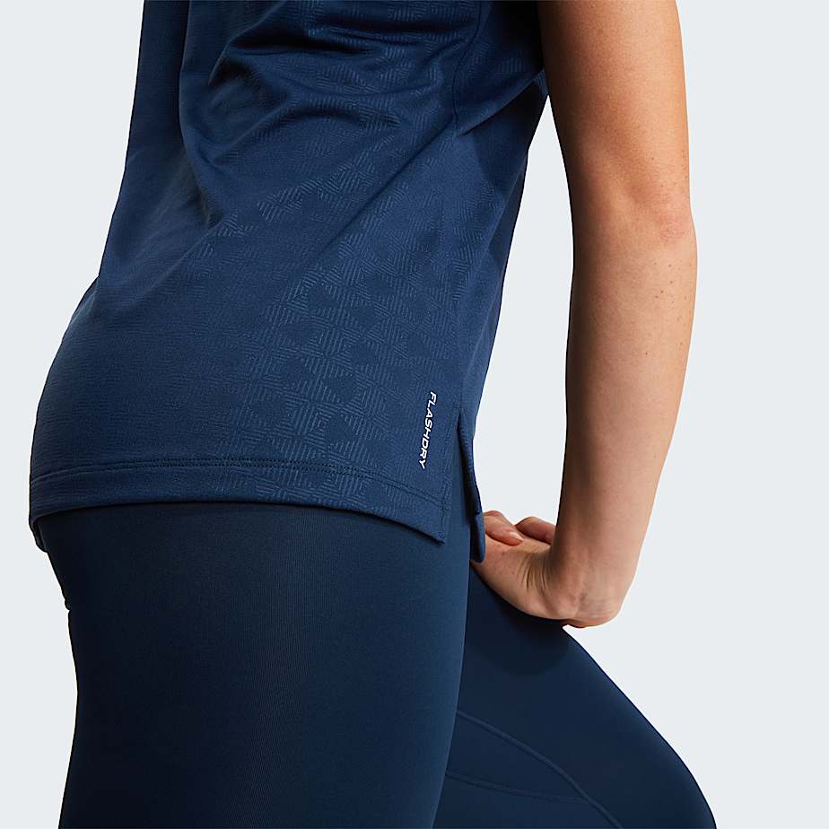 Women's Flex Geo Embossed Regular T-Shirt - 6