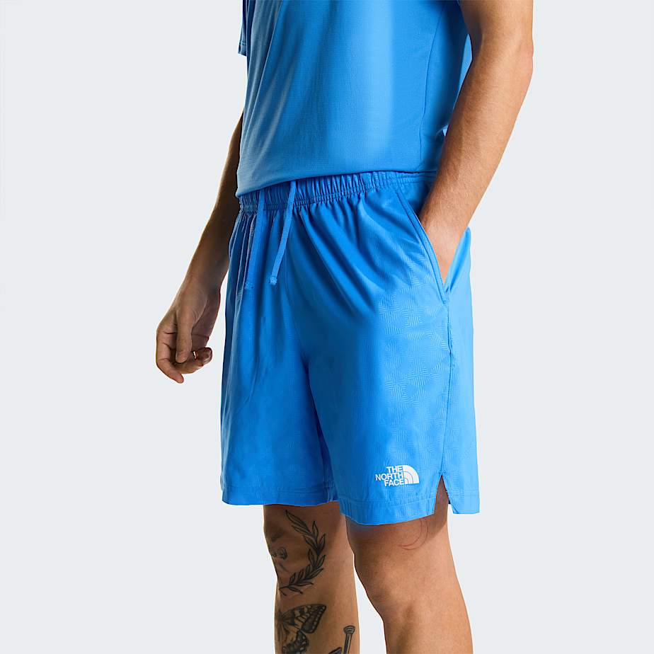 Mens 247 Pentadome Embossed 7 Shorts TNF Marina Blue ALT4