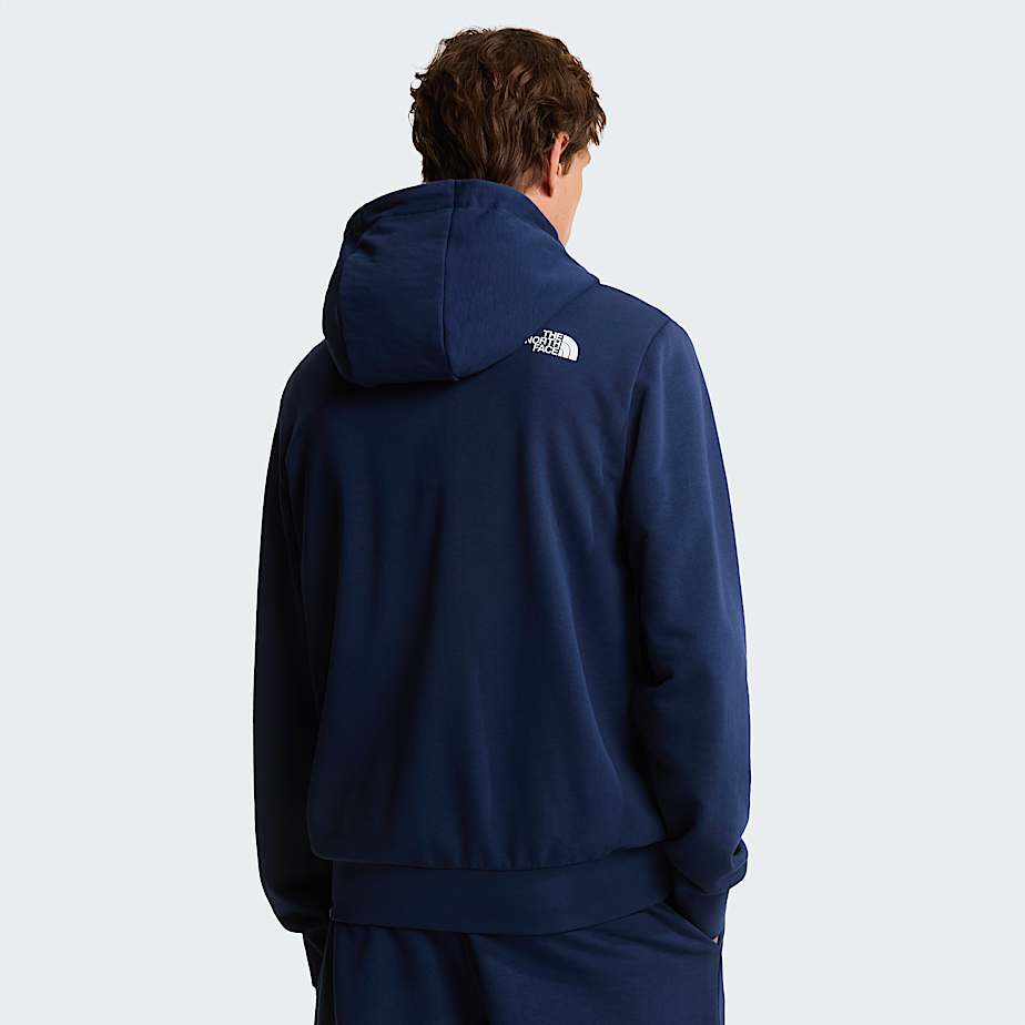 Mens Simple Dome Light Regular Hoodie TNF Summit Navy ALT3