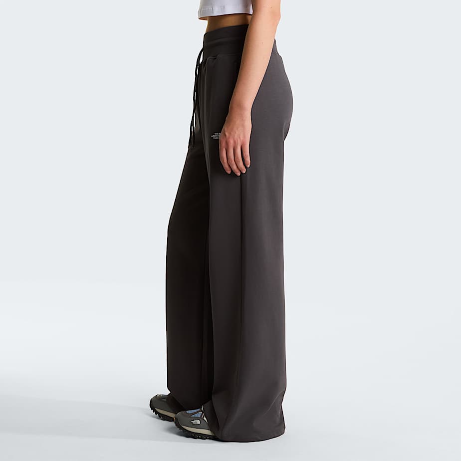 Womens Essential Light Wide Leg Joggers TNF Anthracite Grey ALT2