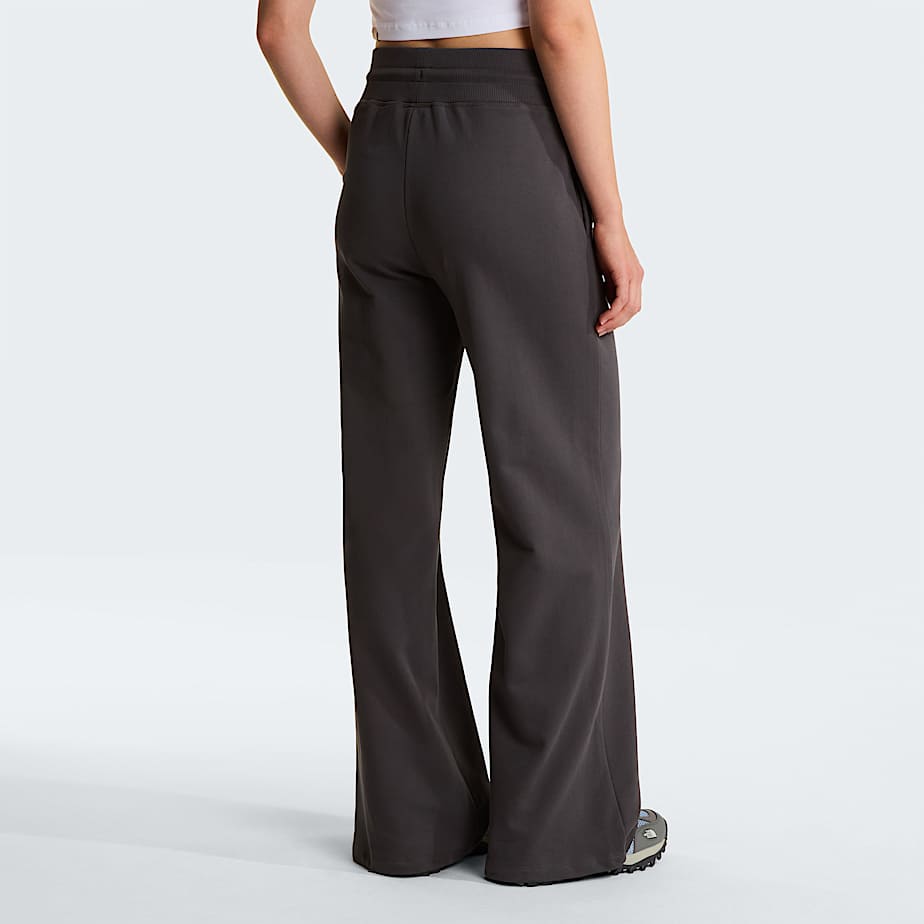 Womens Essential Light Wide Leg Joggers TNF Anthracite Grey ALT3