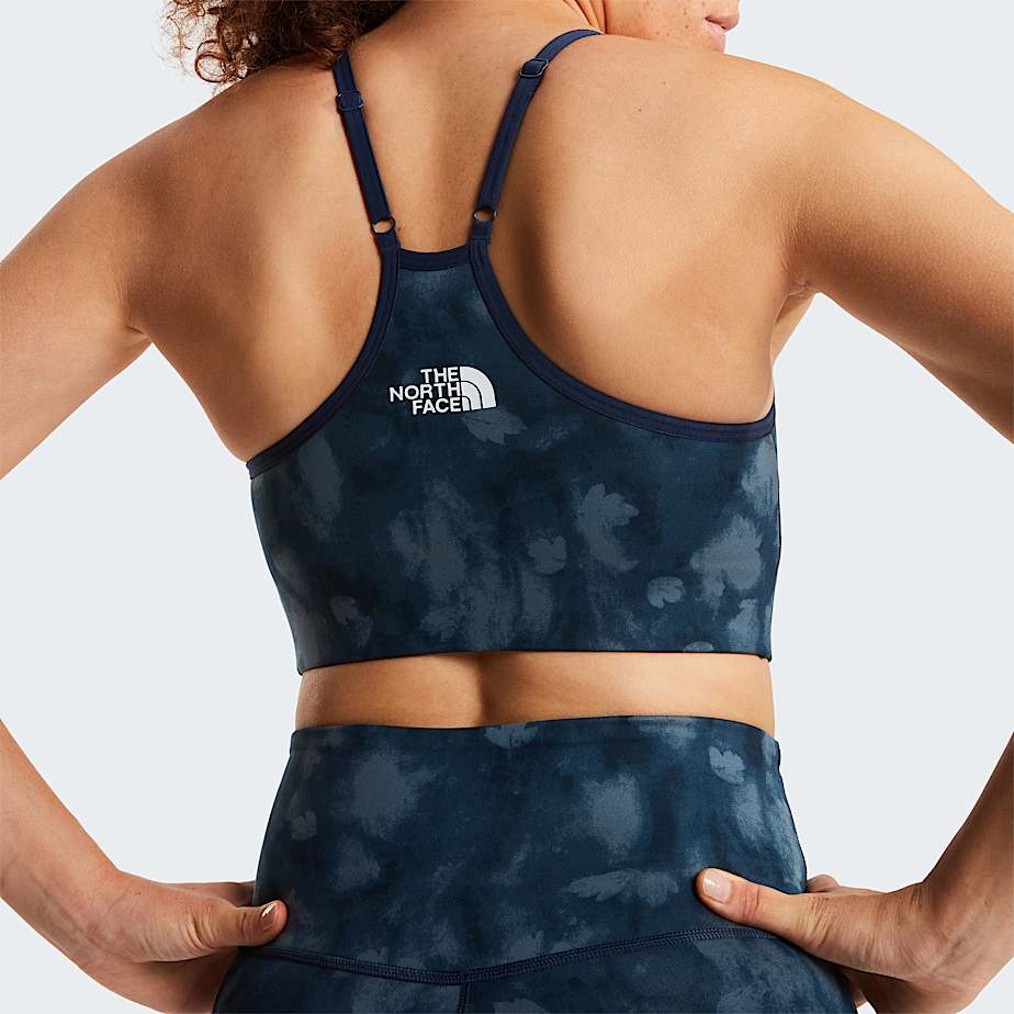 Flex Printed Bra W TNF ALT5