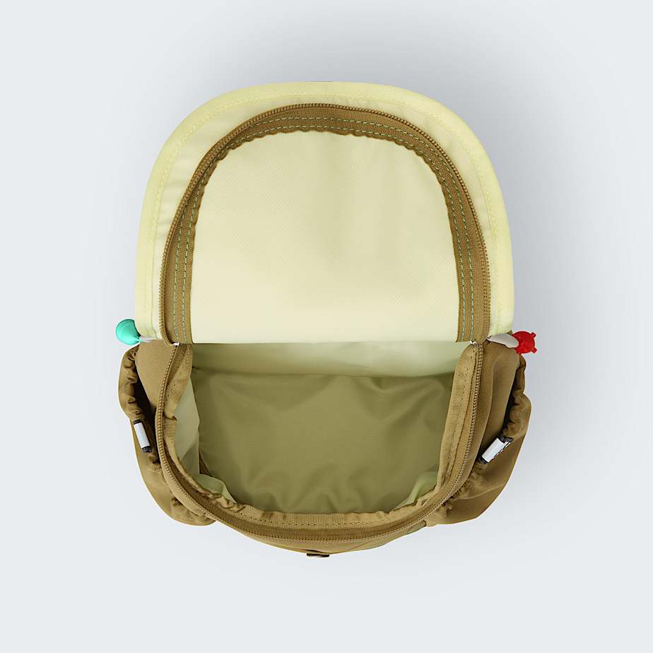 Mini Explorerrugzak voor kids TNF CedarDimmed AlgaeLemon Mist ALT4