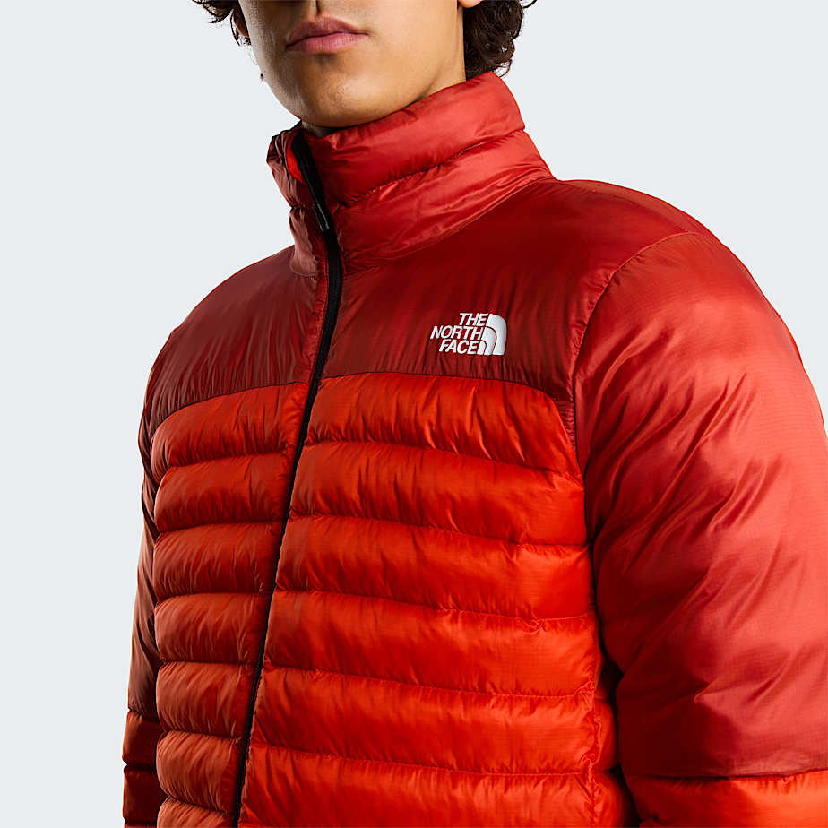 Mens Terra Peak Jacket TNF Lava RedIron Clay ALT5