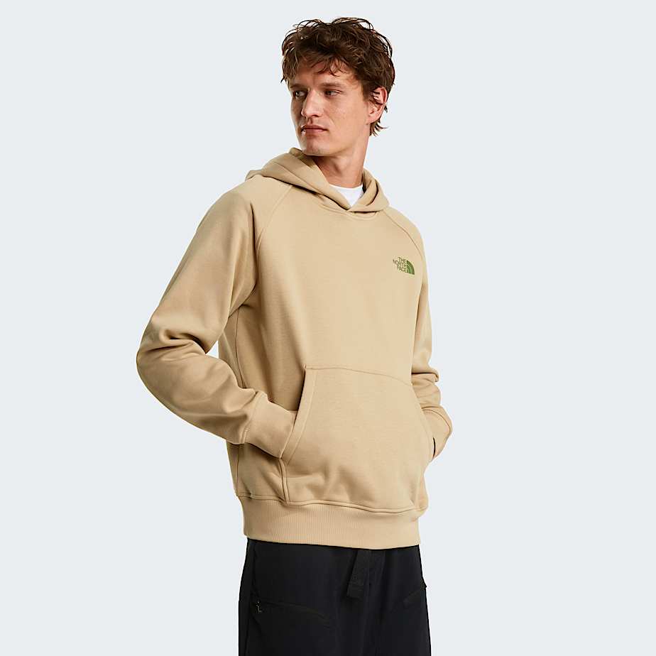 Mens Raglan NSE Box Hoodie TNF Khaki Stone ALT2