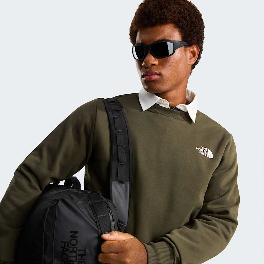 Felpa Simple Dome da uomo TNF New Taupe Green ALT5