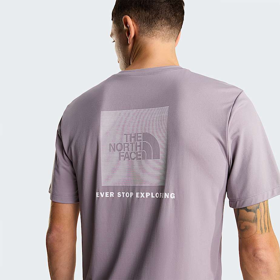 Mens NSE 247 Box TShirt TNF Transcendent Grey ALT5