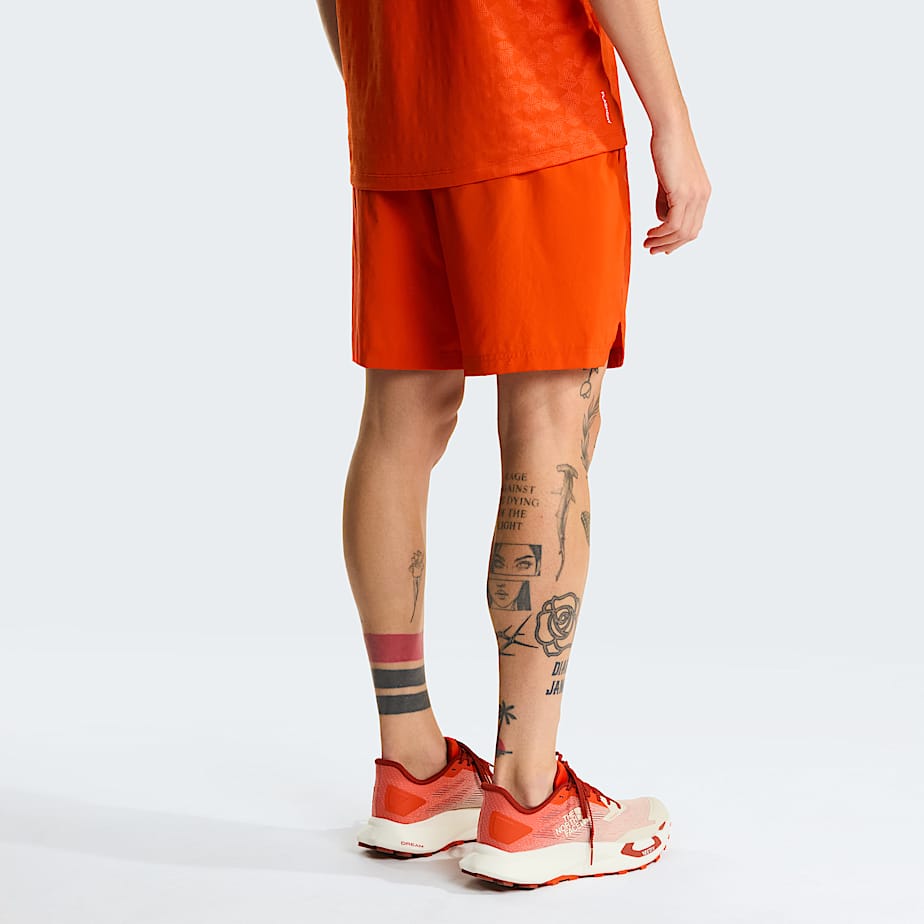 Mens 247 7 Shorts TNF Lava Red ALT3