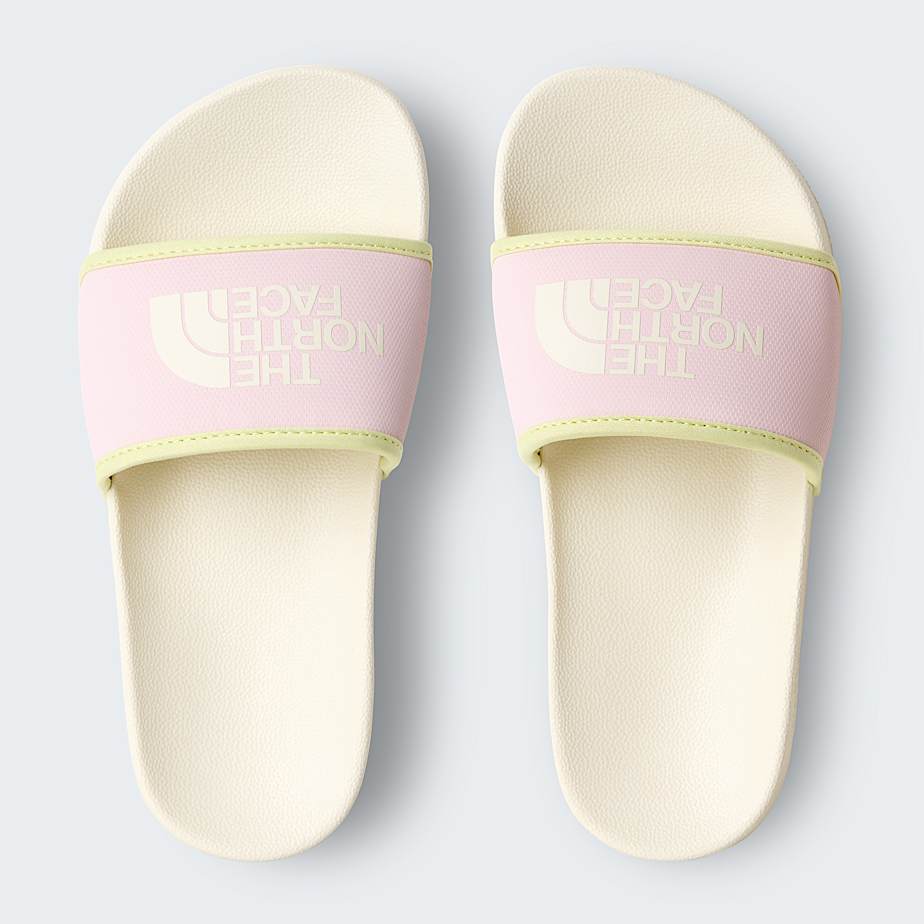 Teens Base Camp Slides III TNF White DunePale Blossom ALT1