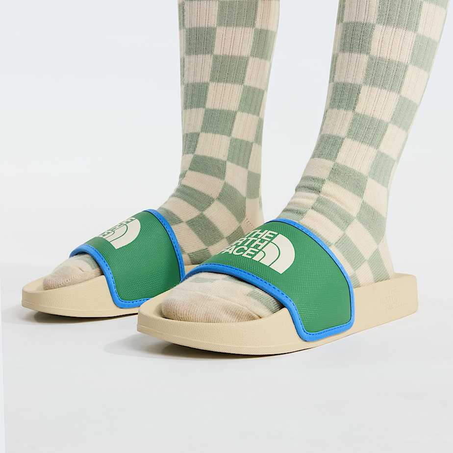 Teens Base Camp Slides III TNF Desert StoneDimmed Algae ALT4