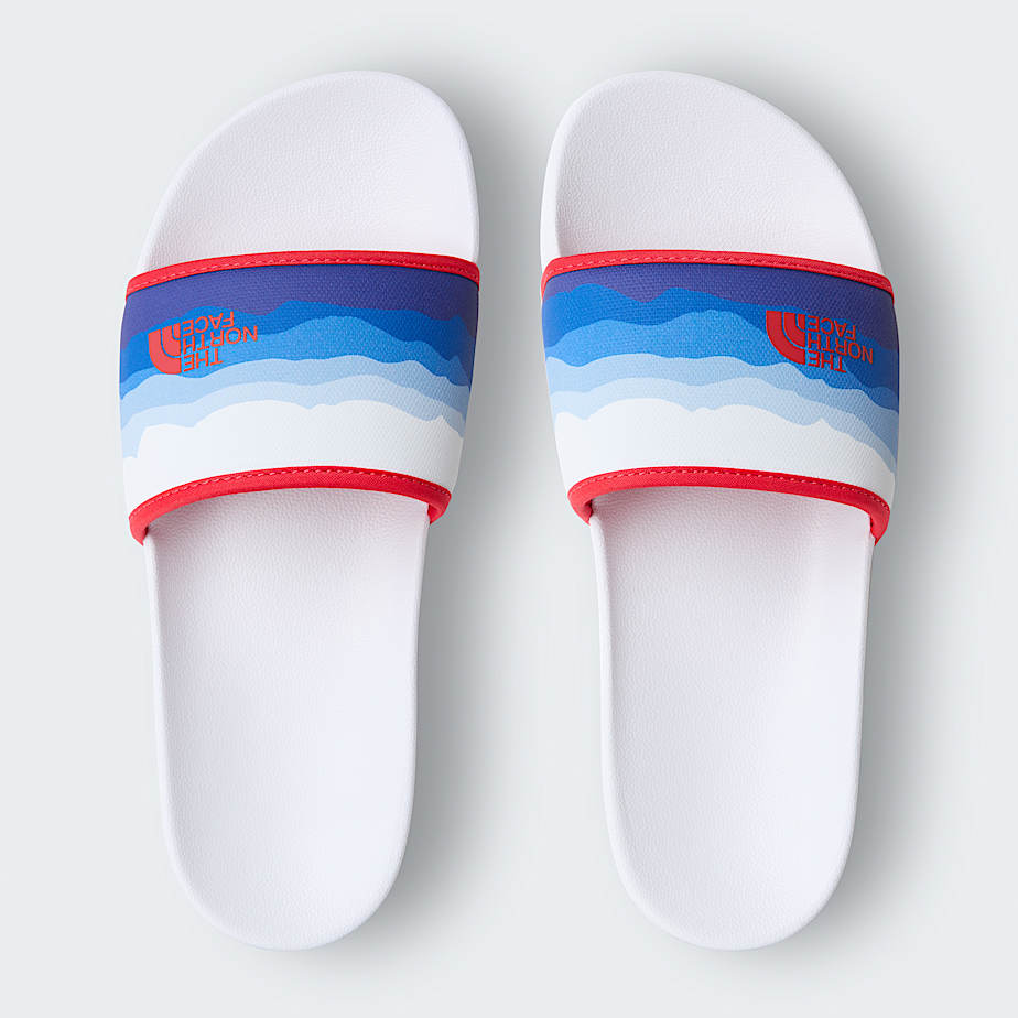 Mens Base Camp Slides III TNF Sky Scene PrintTNF White ALT1