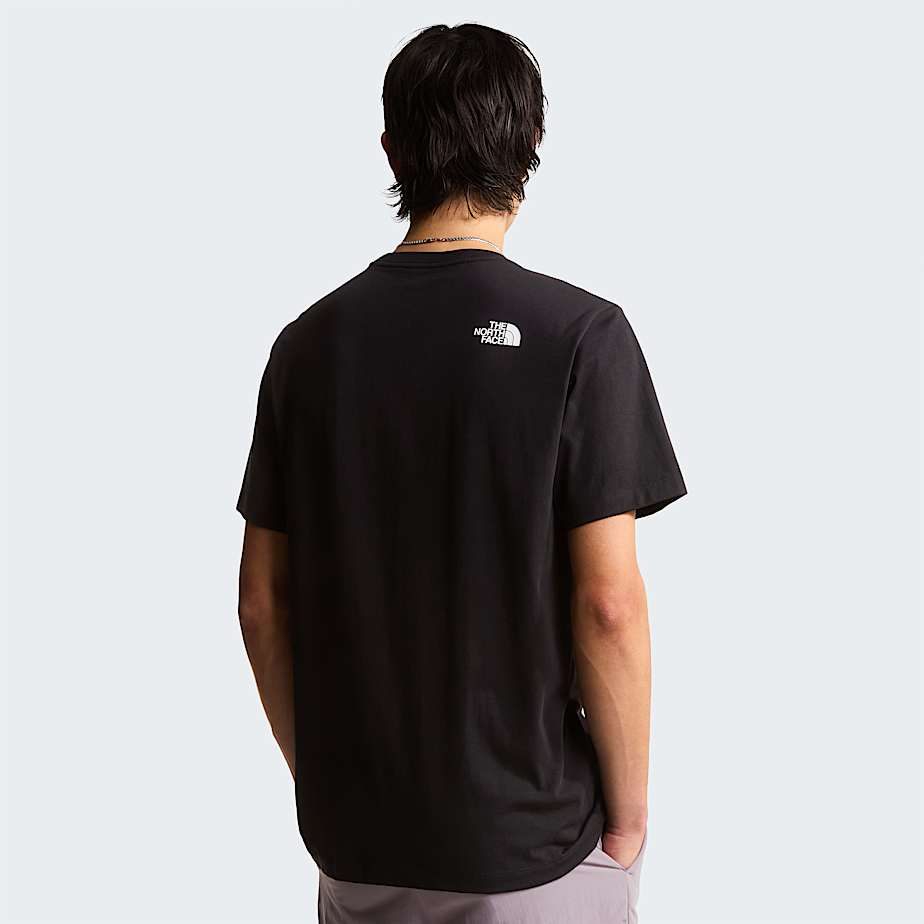 Mens Evolution Half Dome Regular TShirt TNF TNF BlackTNF White ALT3