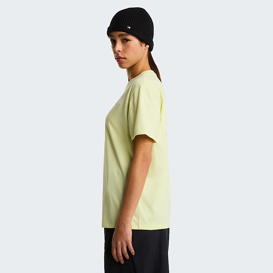 Womens Evolution NSE Box Relaxed TShirt TNF Lemon Mist ALT3