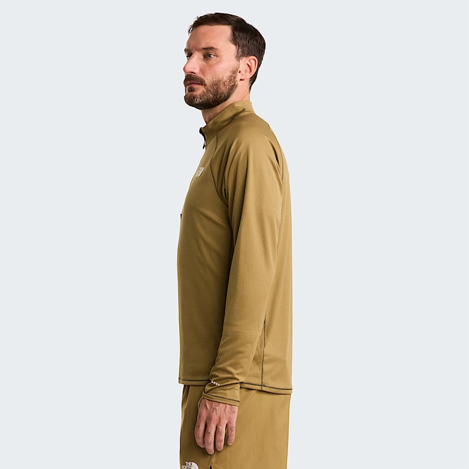 Mska koszulka z dugim rkawem i zamkiem o dugoci 14 Sunriser TNF ALT2