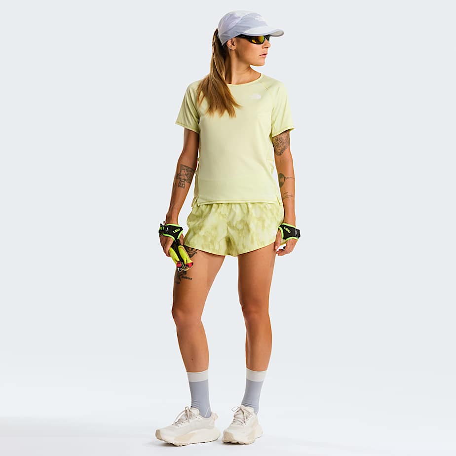Womens Sunriser TShirt TNF Lemon Mist ALT1