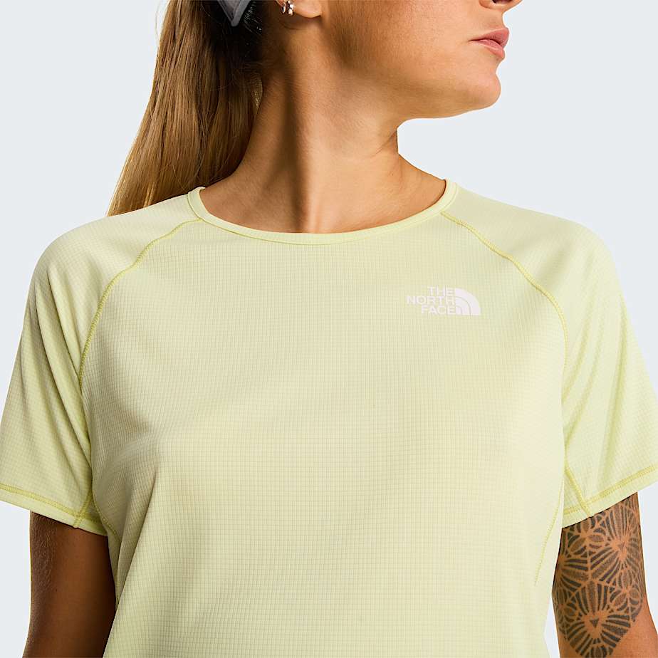 Womens Sunriser TShirt TNF Lemon Mist ALT4